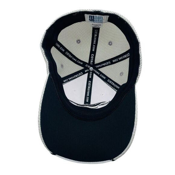 Circuit of the Americas Hat Austin TX USA Cap White Black Gray L/XL Stretch Fit - Picture 7 of 8